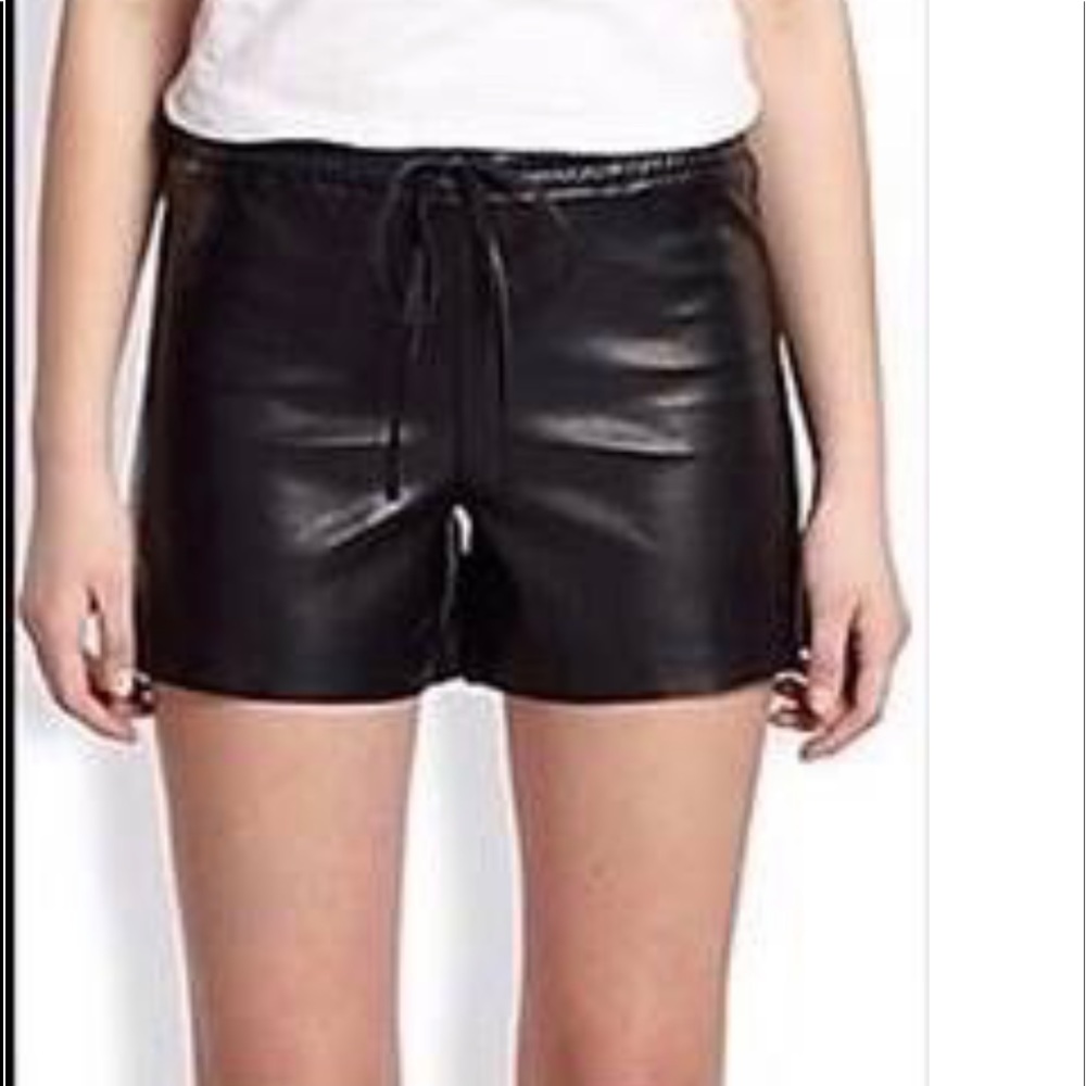 Bailey 44 vegan leather shorts